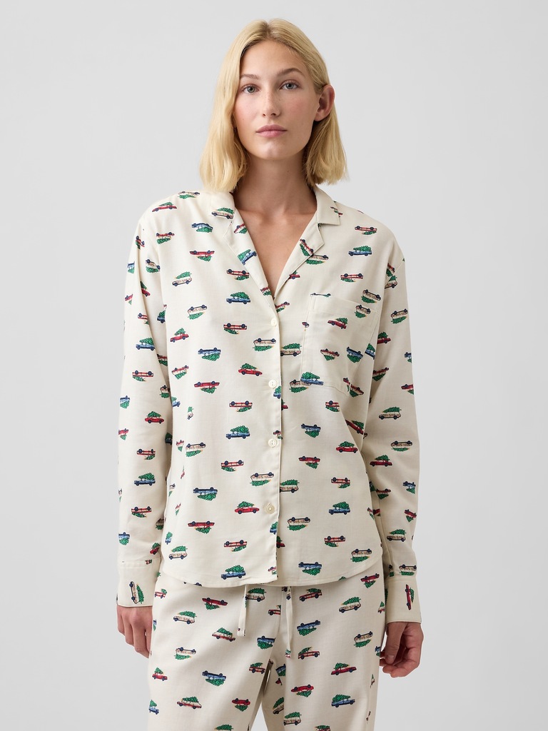 Flannel PJ Shirt