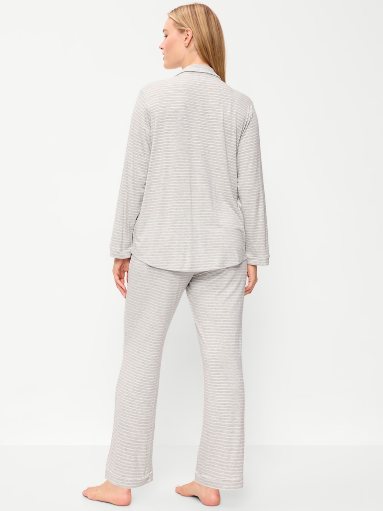 Sunday Sleep Knit Jersey Pant Set
