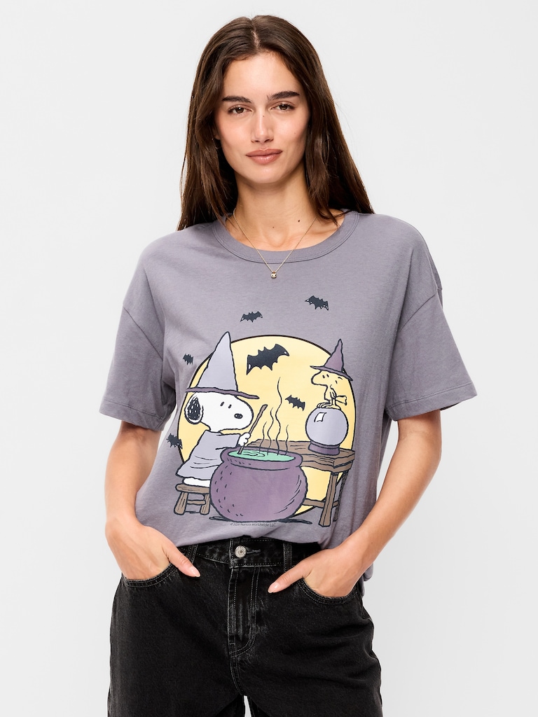 Oversized Graphic Tunic T-Shirt