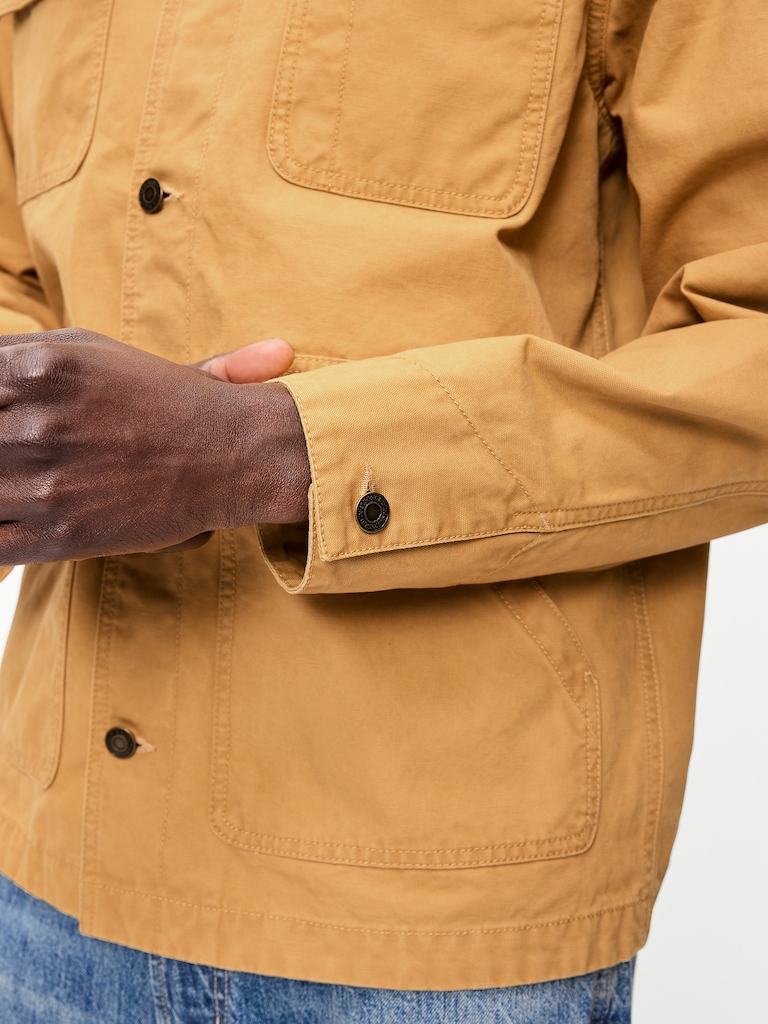 Loose Canvas Workwear Jacket