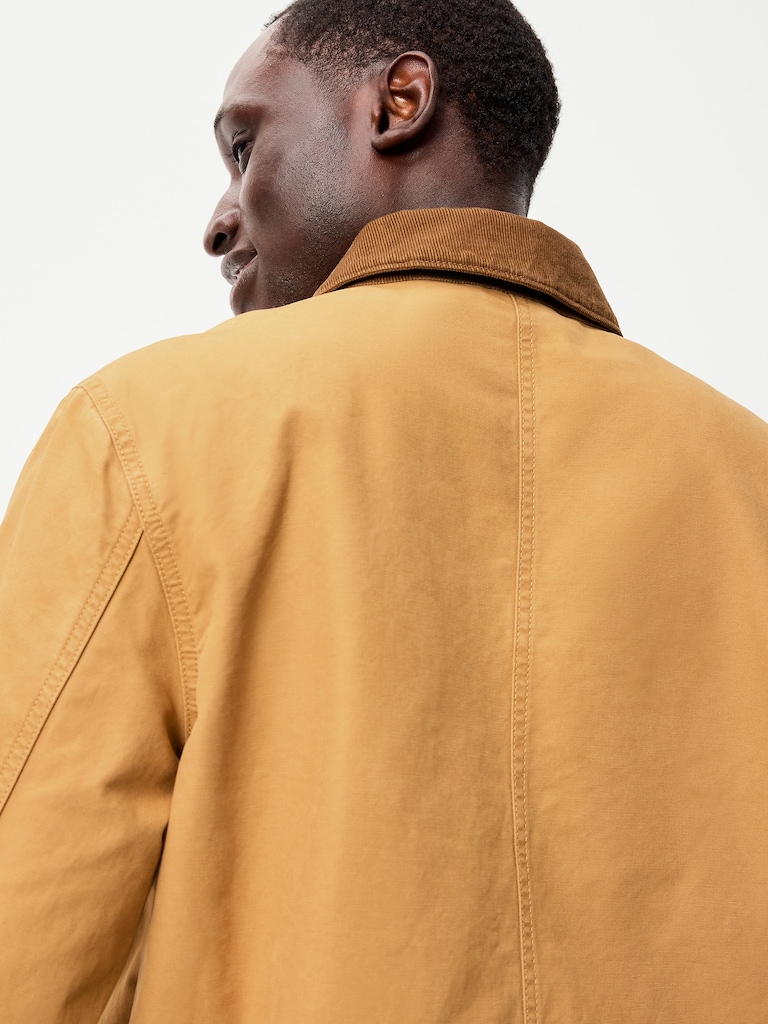 Loose Canvas Workwear Jacket