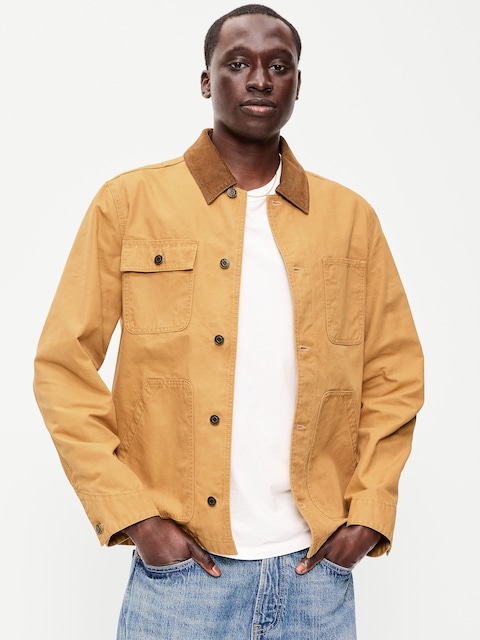 Loose Canvas Workwear Jacket