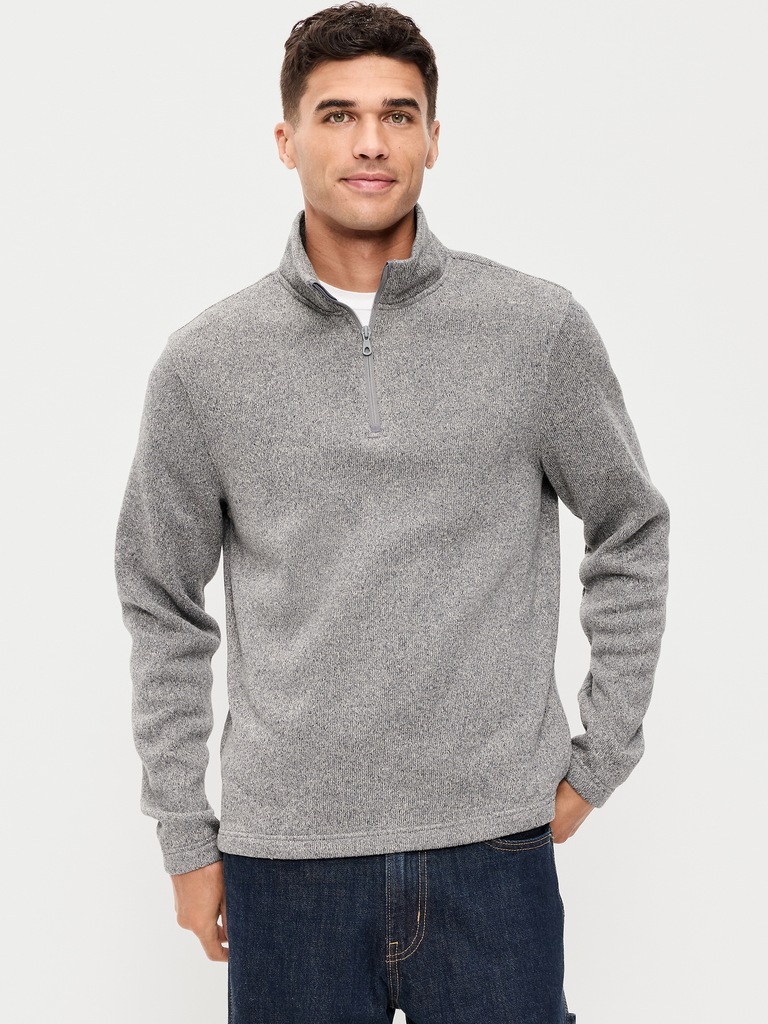 Sweater Fleece Quarter-Zip