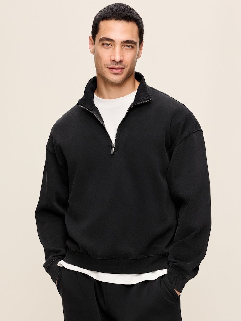 Lived-In Pro Quarter Zip