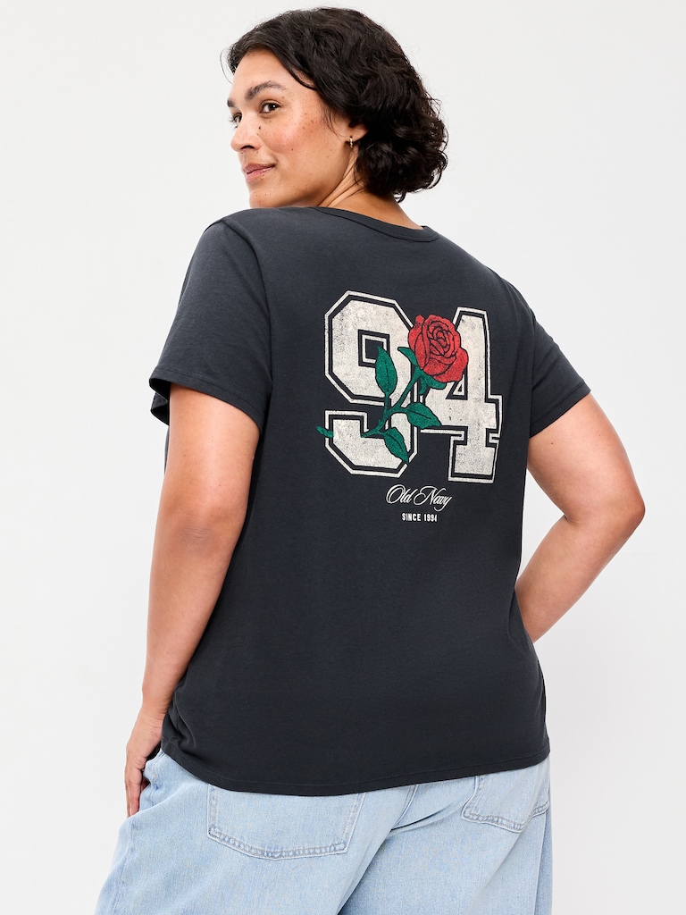 EveryWear Crew-Neck Logo-Graphic T-Shirt