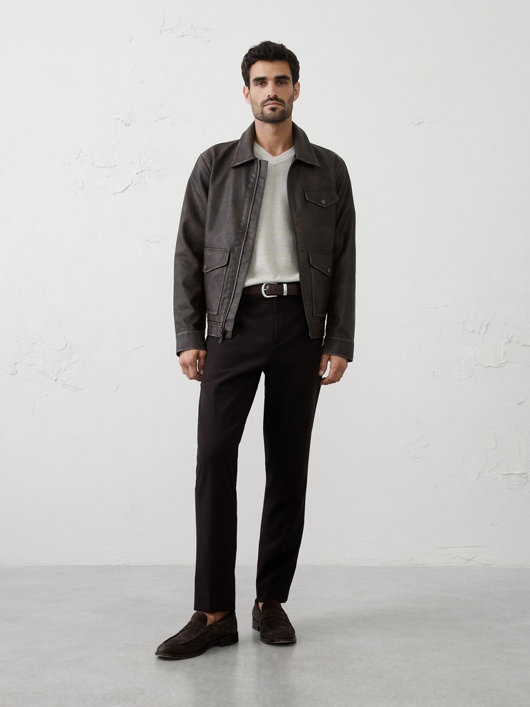 Merino Wool V-Neck Sweater