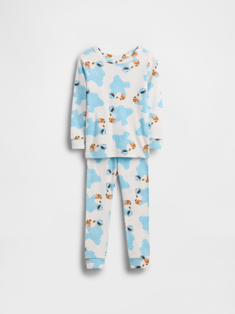 Baby & Toddler Sesame Street Organic Brushed Cotton PJ Set