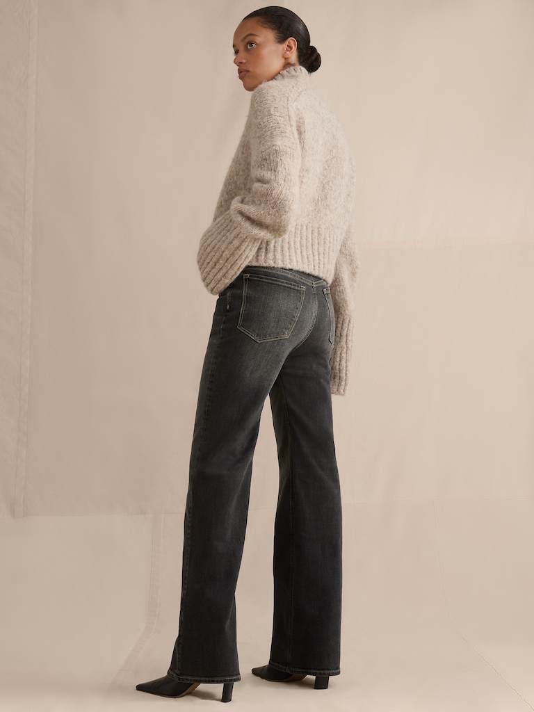 Ultra High-Rise Flare Jean