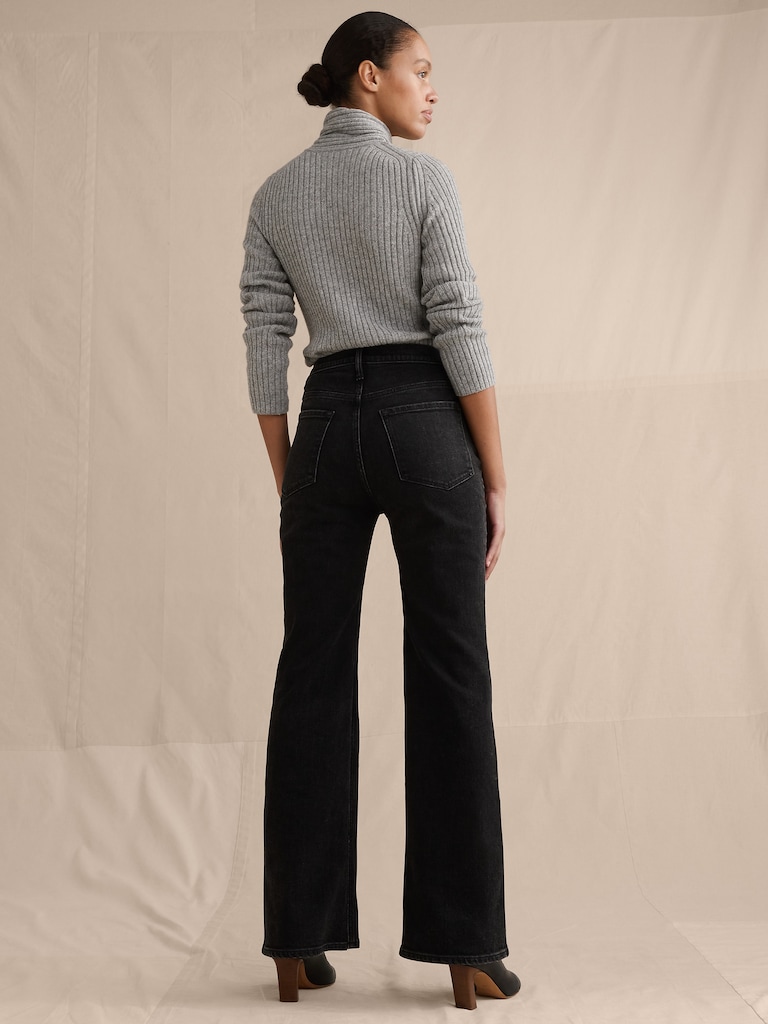 Ultra High-Rise Flare Jean