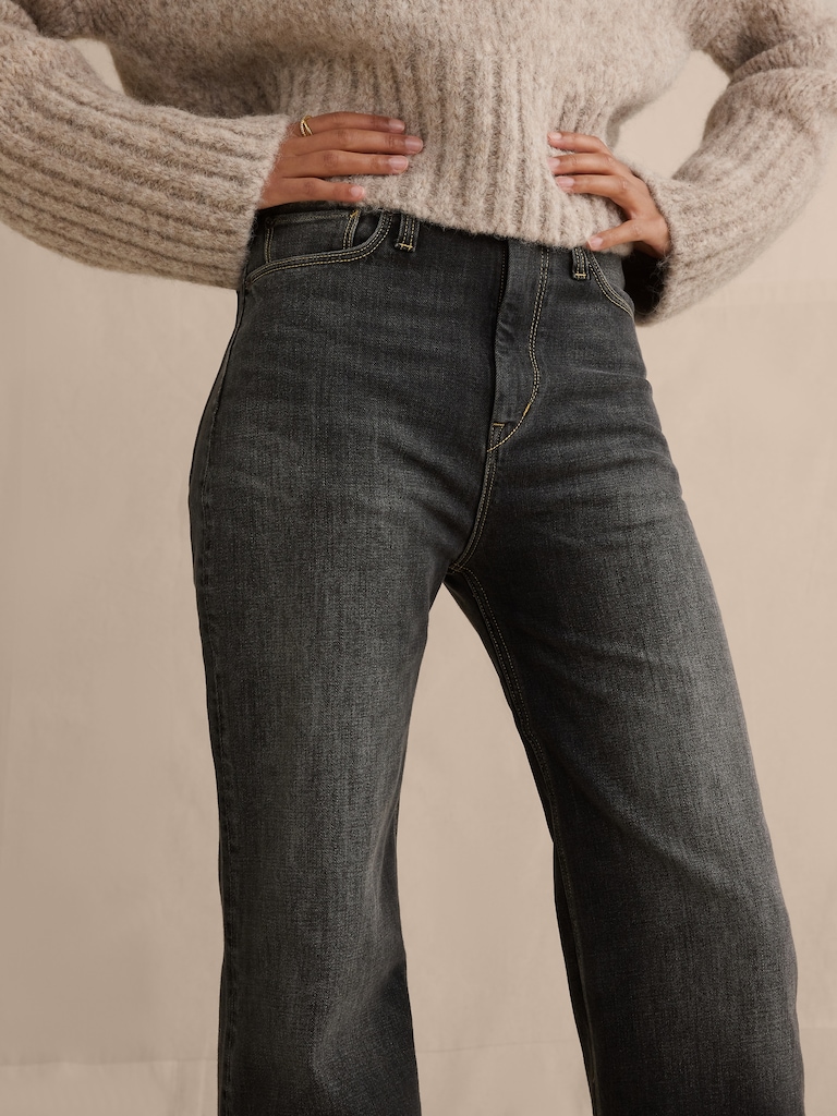 Ultra High-Rise Flare Jean