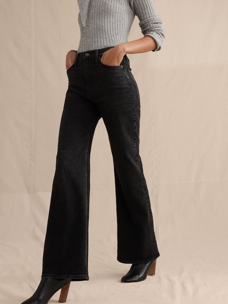 Ultra High-Rise Flare Jean