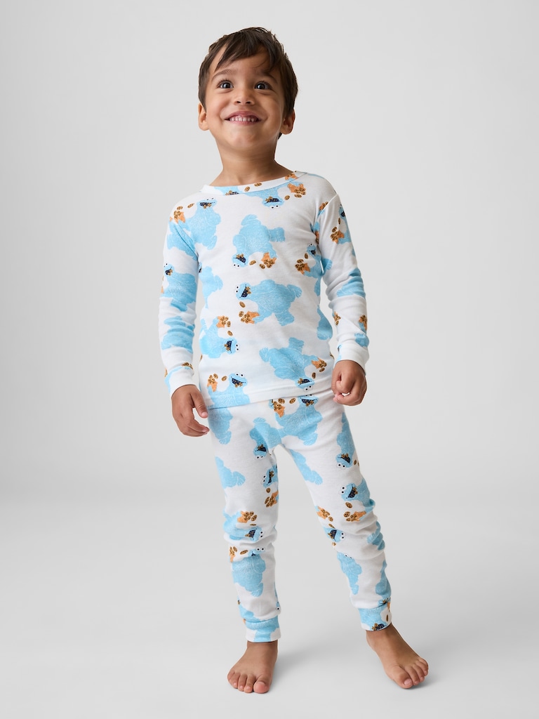 Baby & Toddler Sesame Street Organic Brushed Cotton PJ Set
