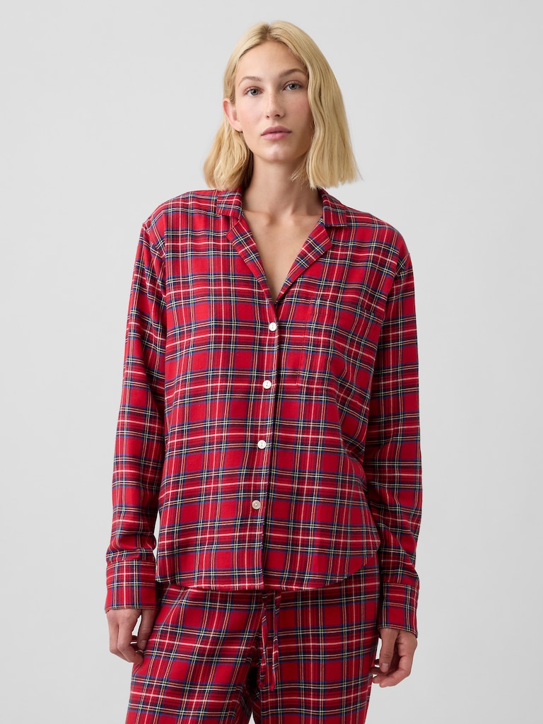 Flannel PJ Shirt