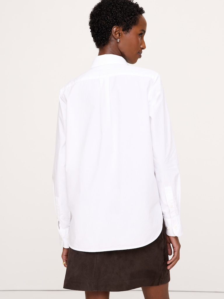 The Everyday Shirt in Cotton Poplin