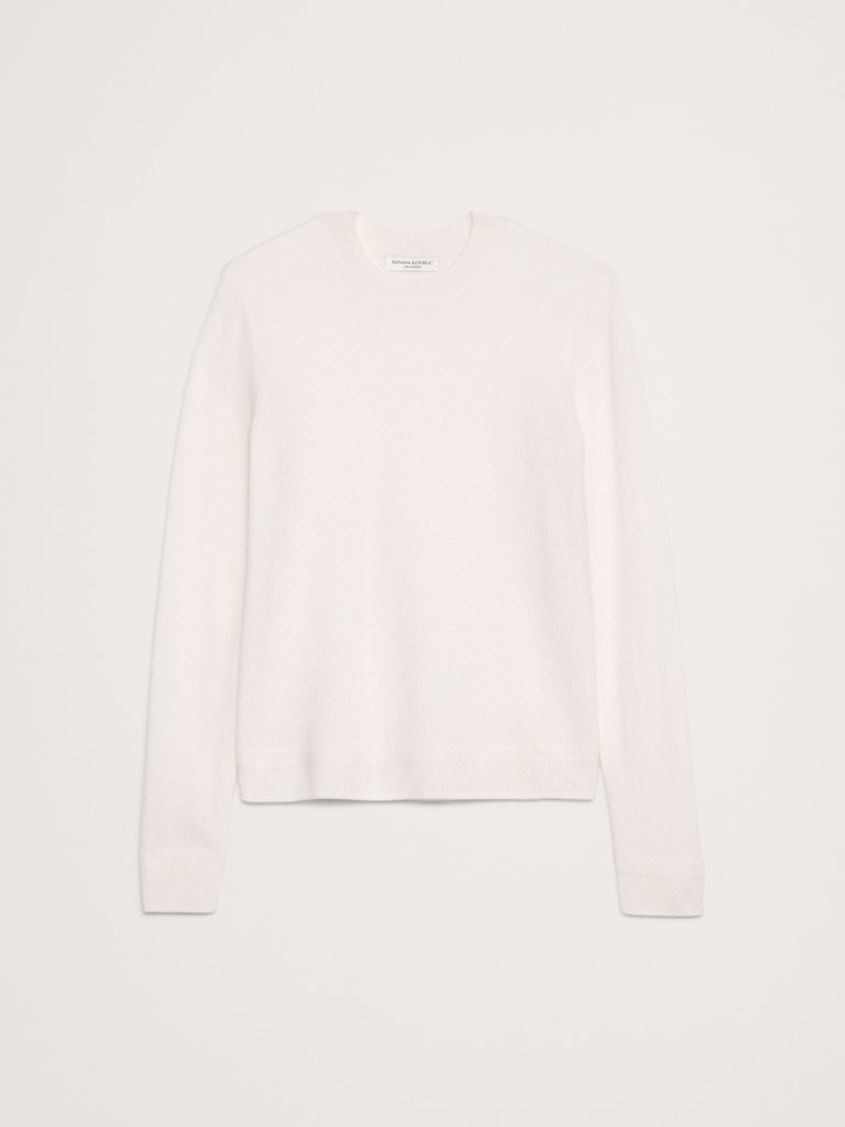 Lightweight Cashmere Crew-Neck Sweater