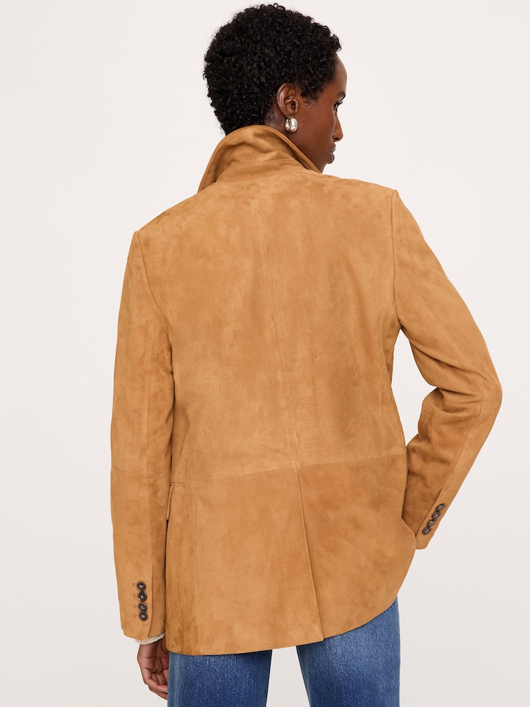 Suede Blazer