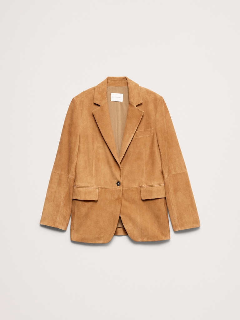 Suede Blazer