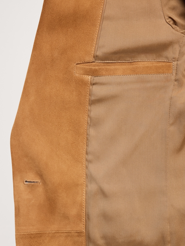 Suede Blazer