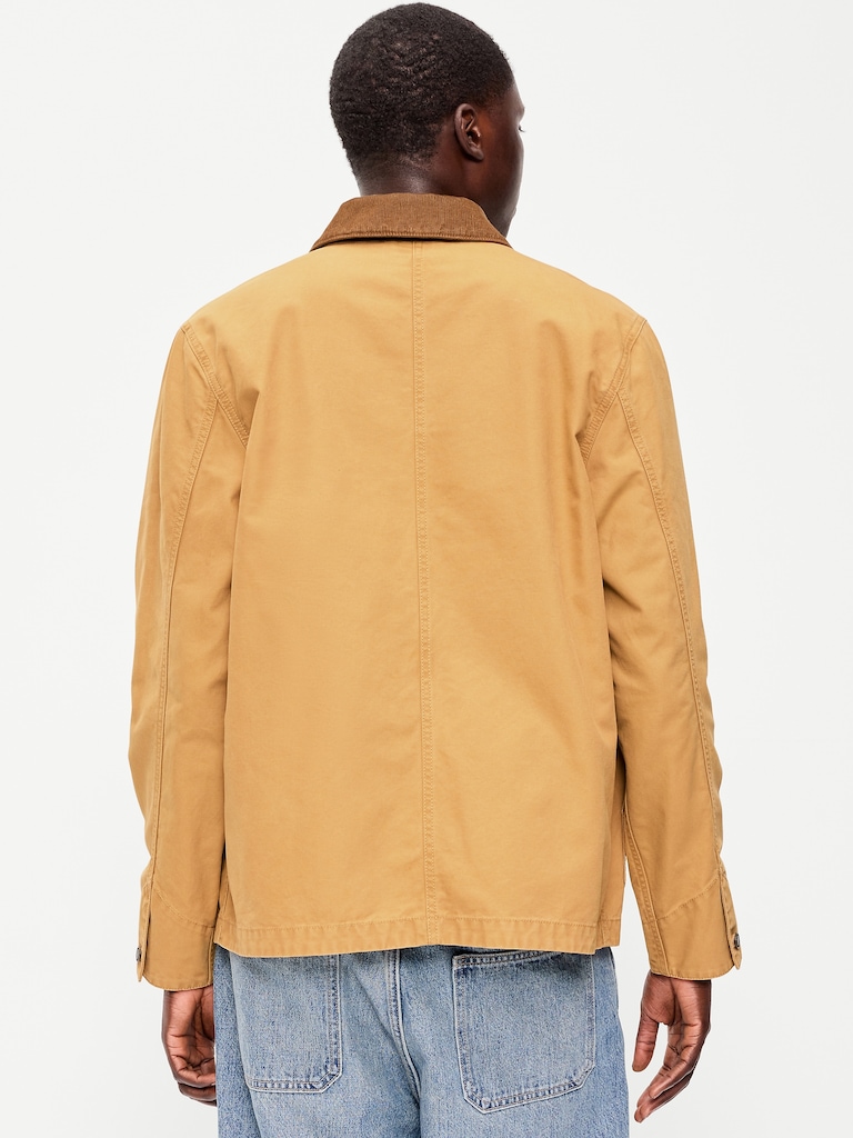 Loose Canvas Workwear Jacket