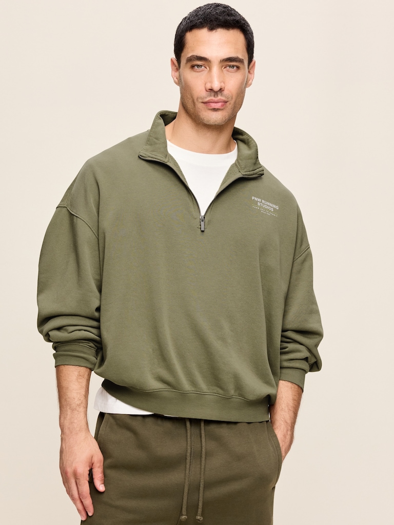 Lived-In Pro Quarter Zip