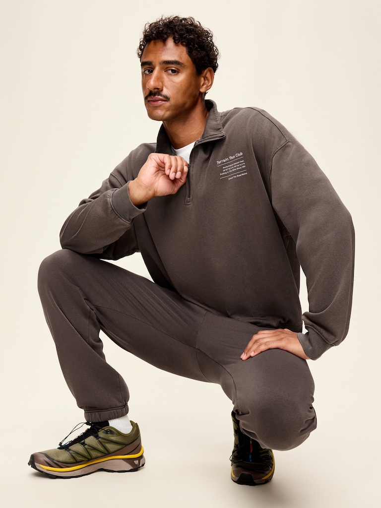 Lived-In Pro Quarter Zip