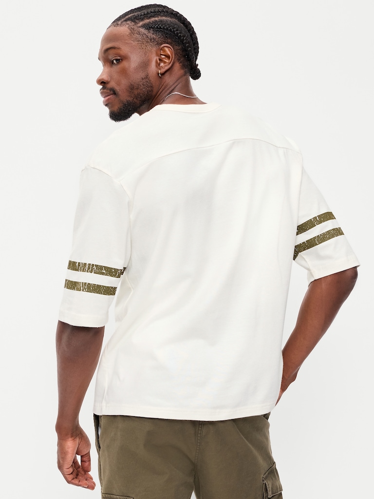 Crew-Neck Football Top