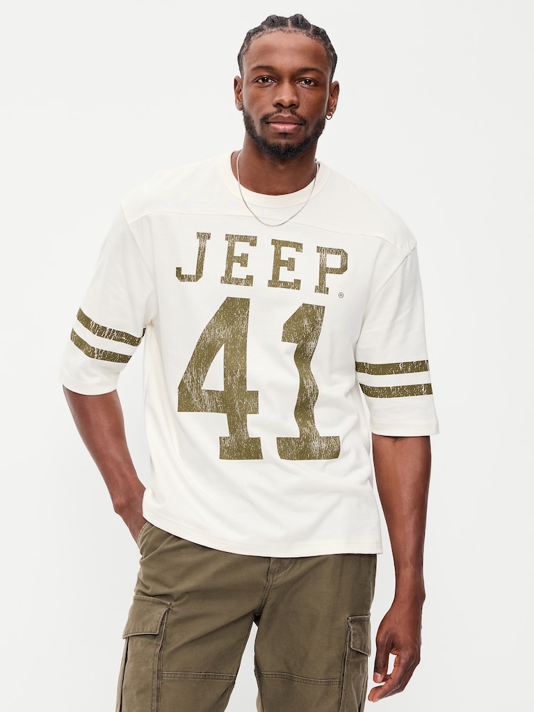 Crew-Neck Football Top