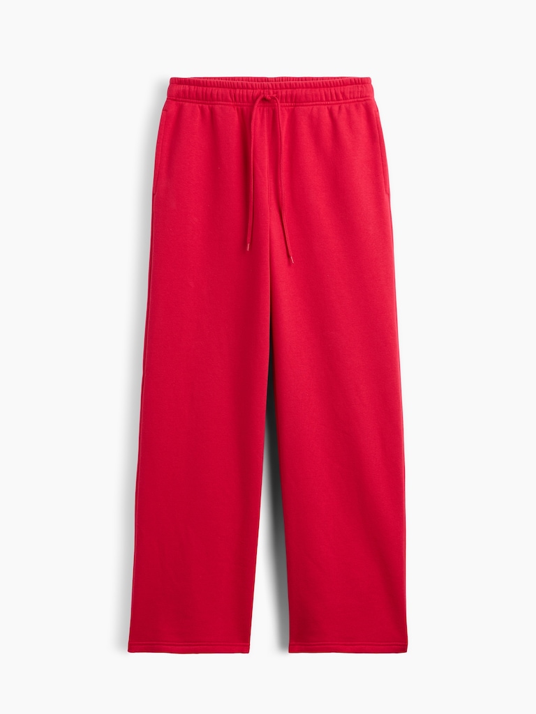 Relaxed Straight-Leg Sweatpants
