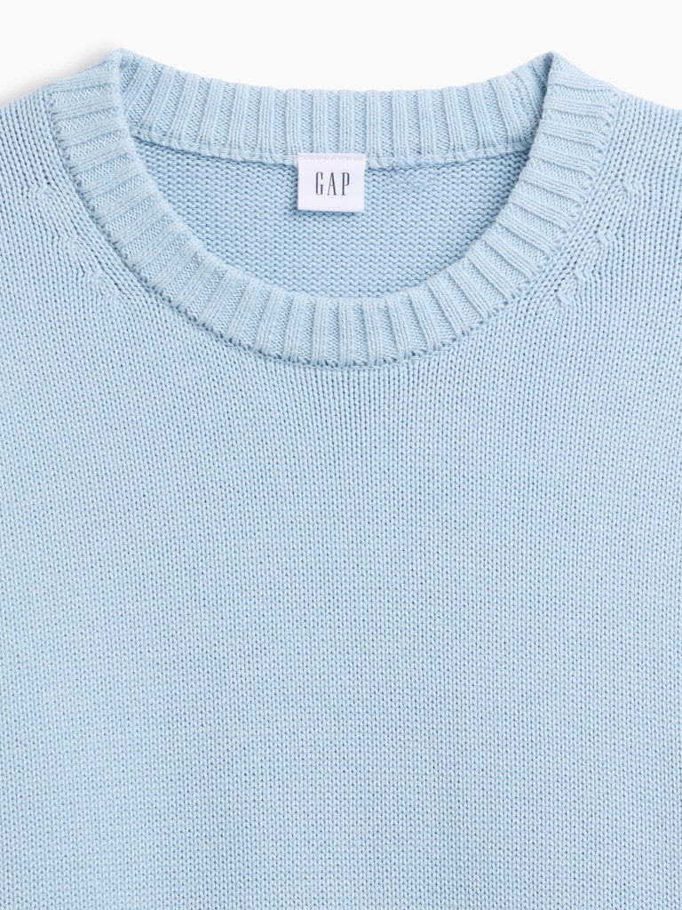 Relaxed Stripe Crewneck Sweater