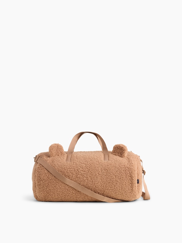 Kids Sherpa Bear Weekender Bag