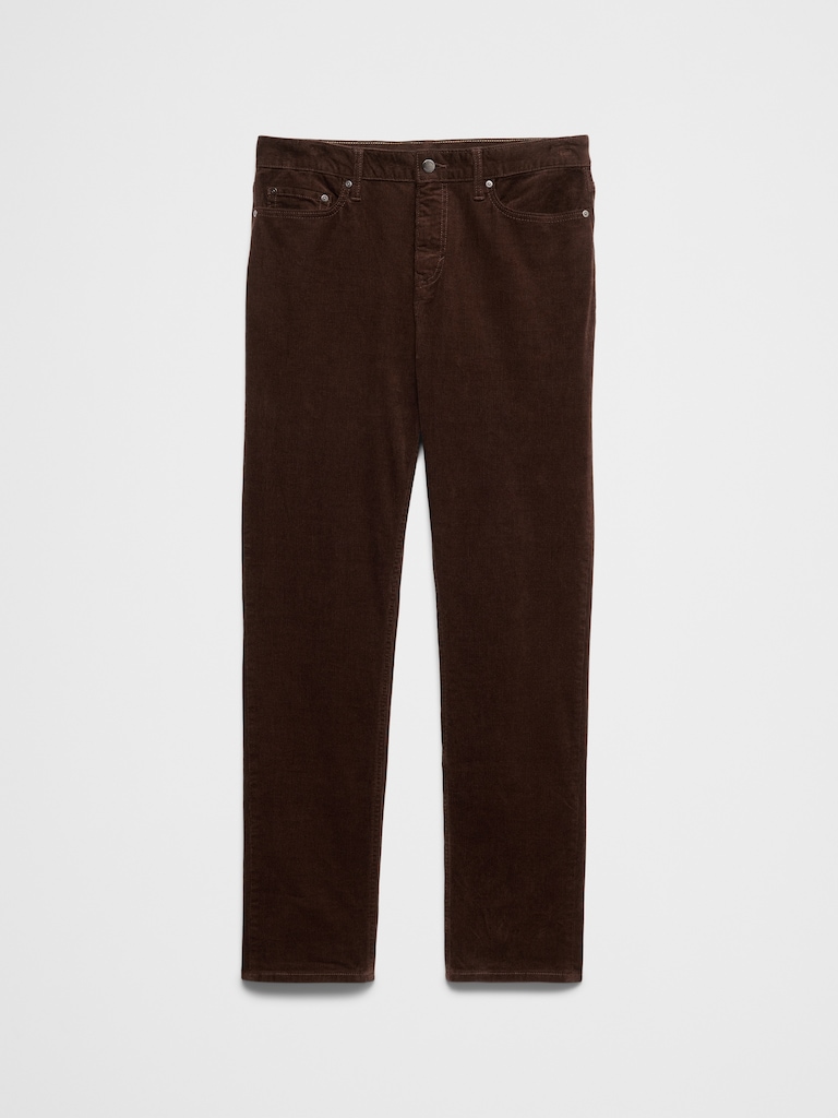 Slim-Fit Travel Corduroy Pant
