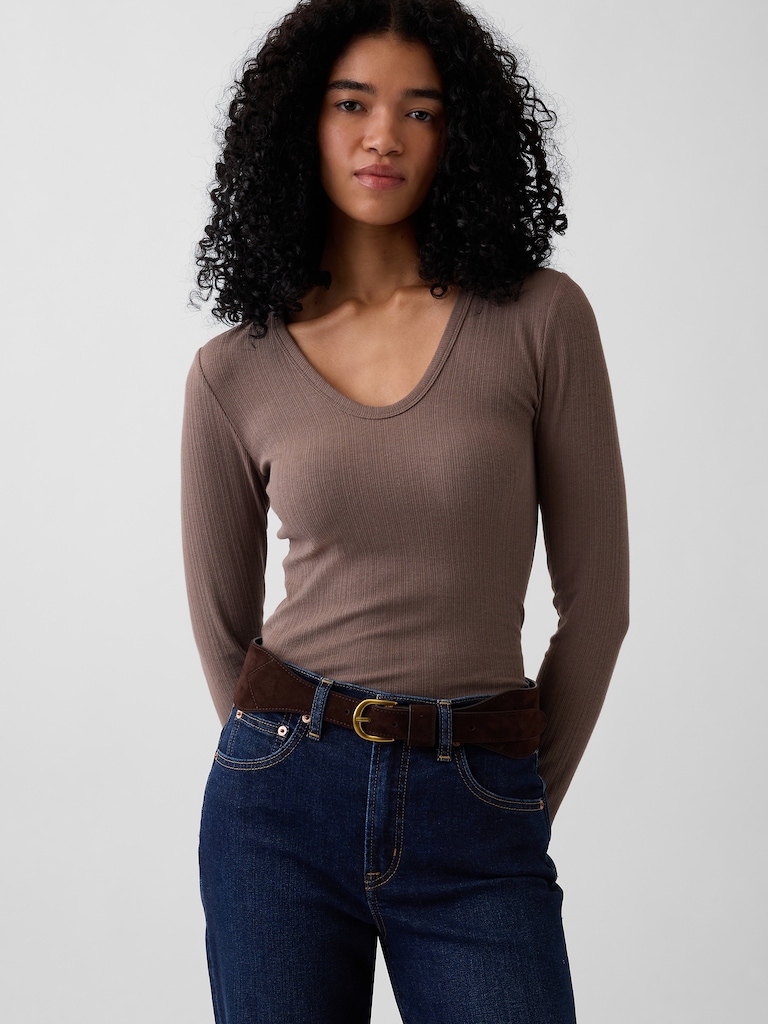 Suede Oversized Belt