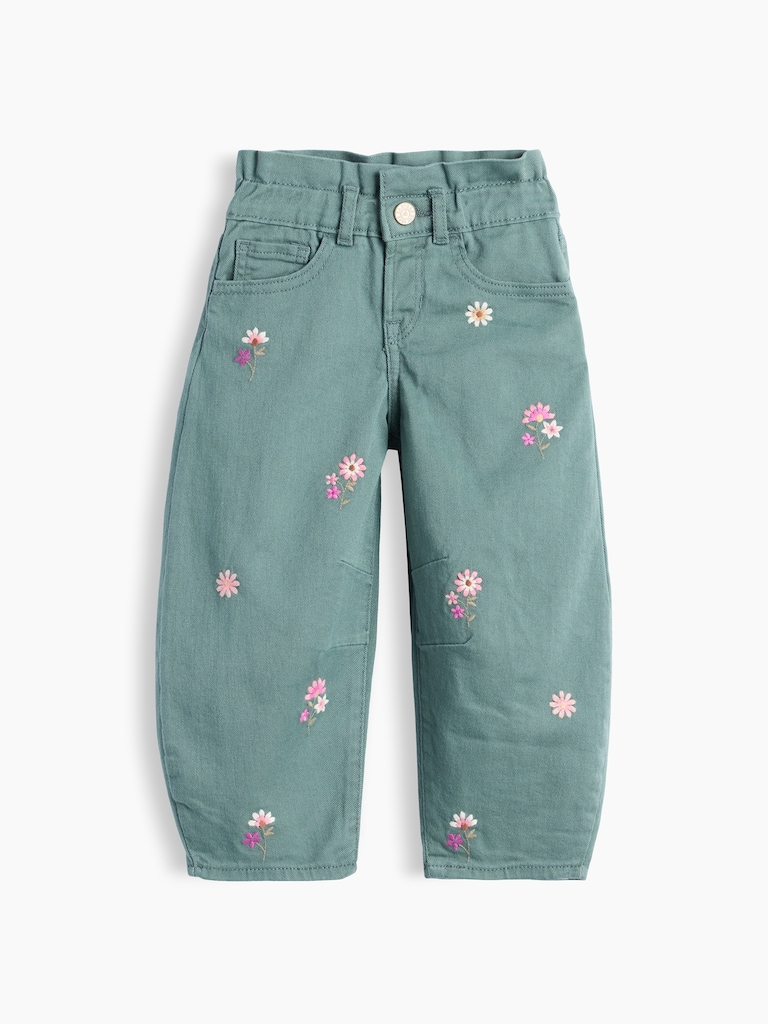 Baby & Toddler Embroidered Horseshoe Jeans