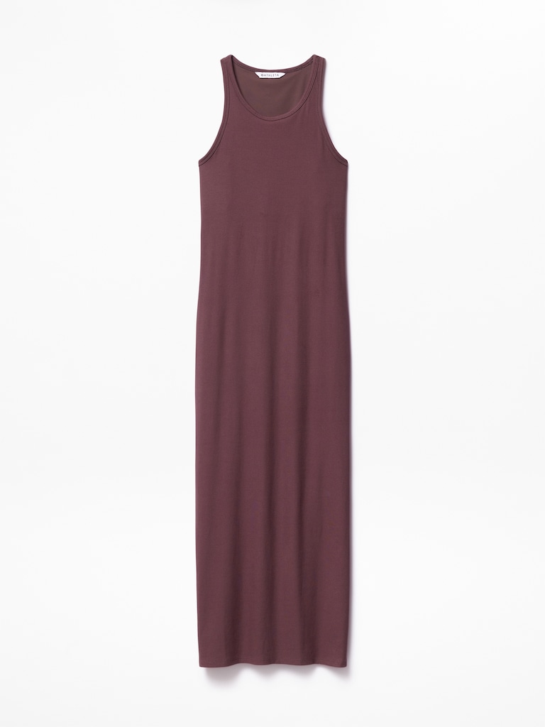 Signature Rib Maxi Dress