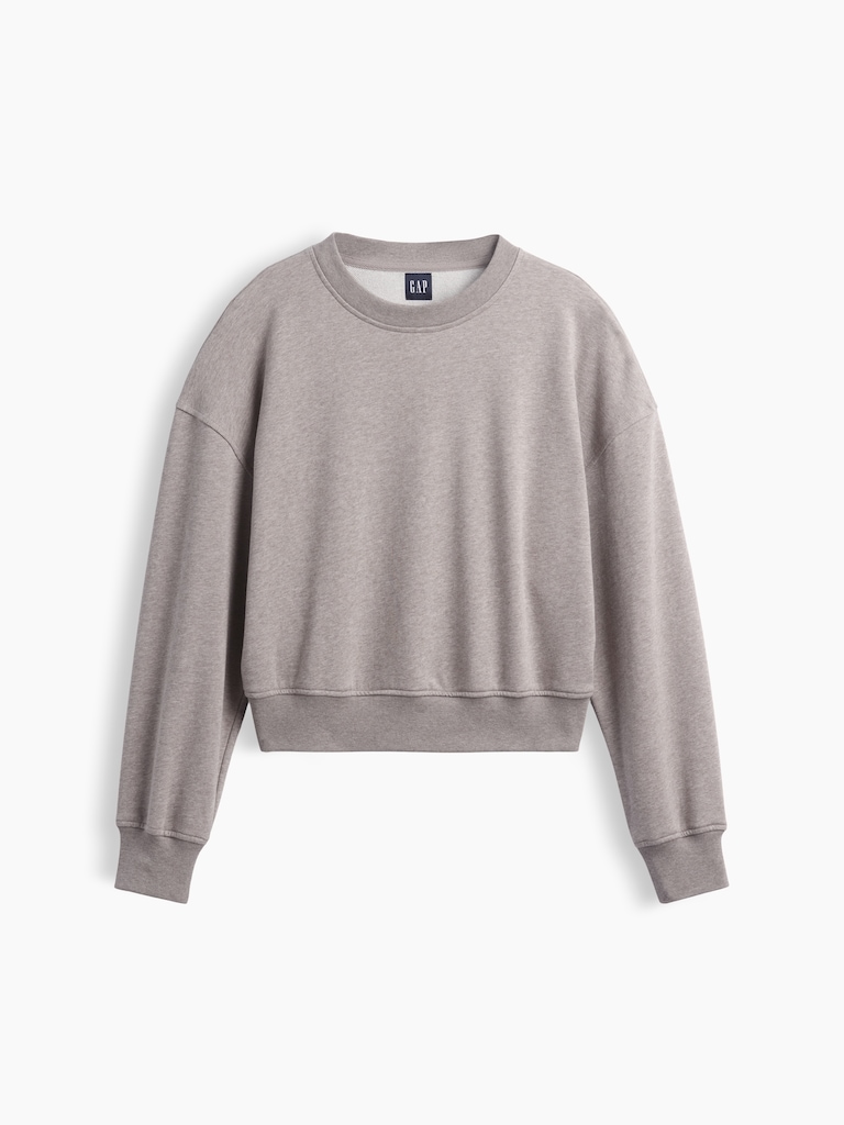 VintageSoft Terry Oversized Wedge Sweatshirt