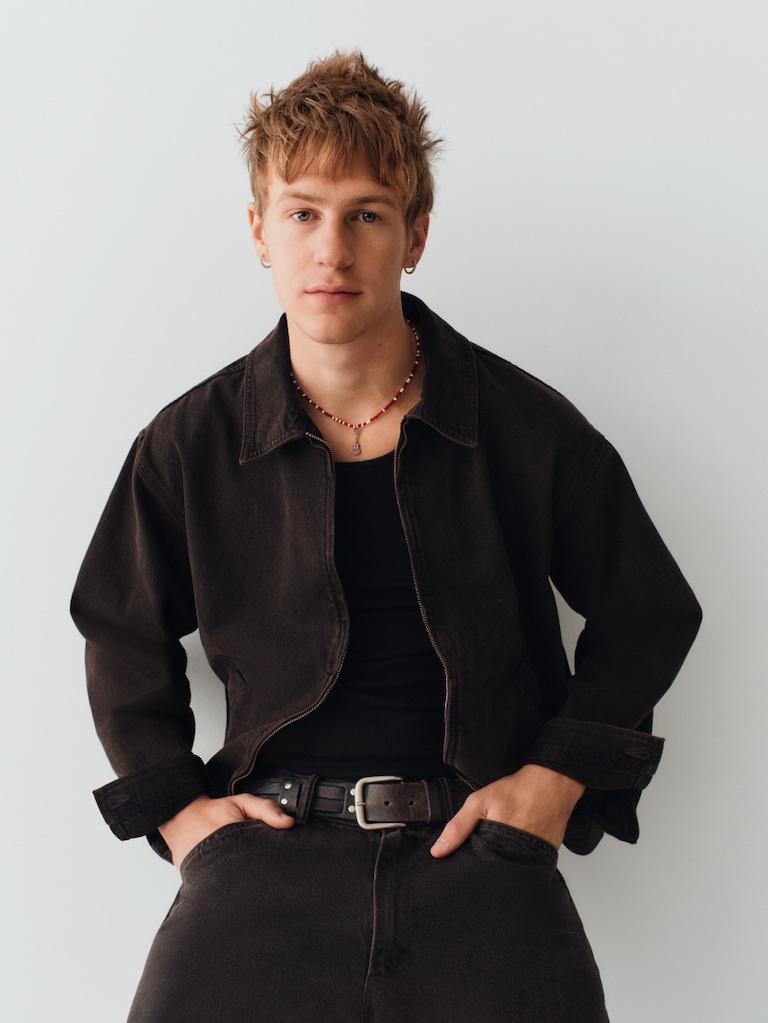 Denim Boxy Workwear Jacket