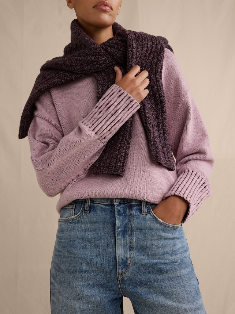 High-Rise Relaxed Wide-Leg Jean
