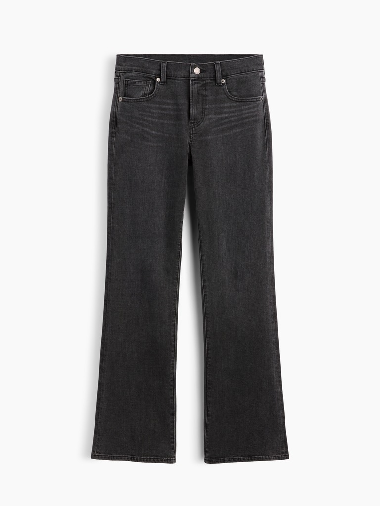 Mid Rise Boot Jeans