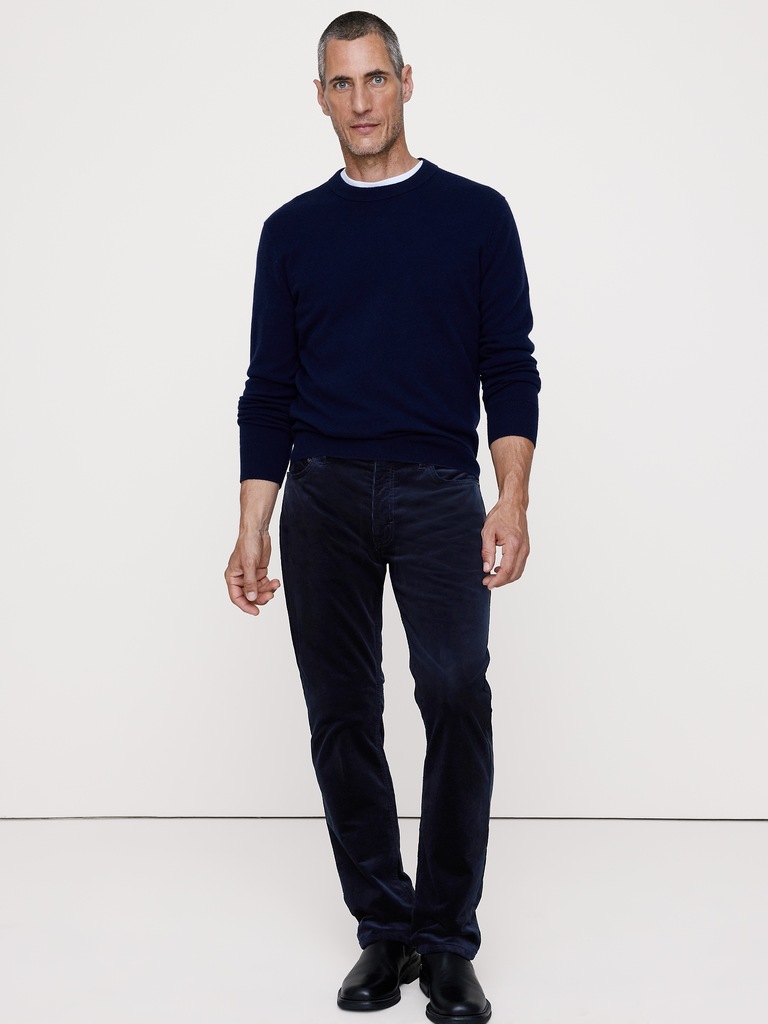 Straight Corduroy Traveler Pant