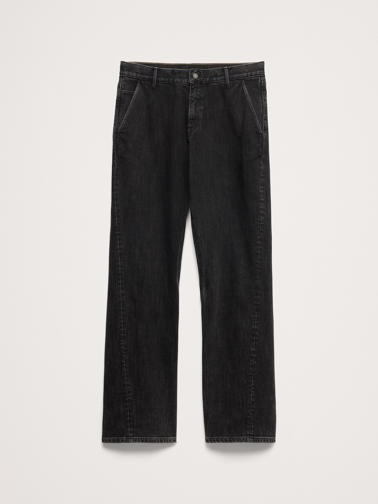 Straight Twisted Seam Jean