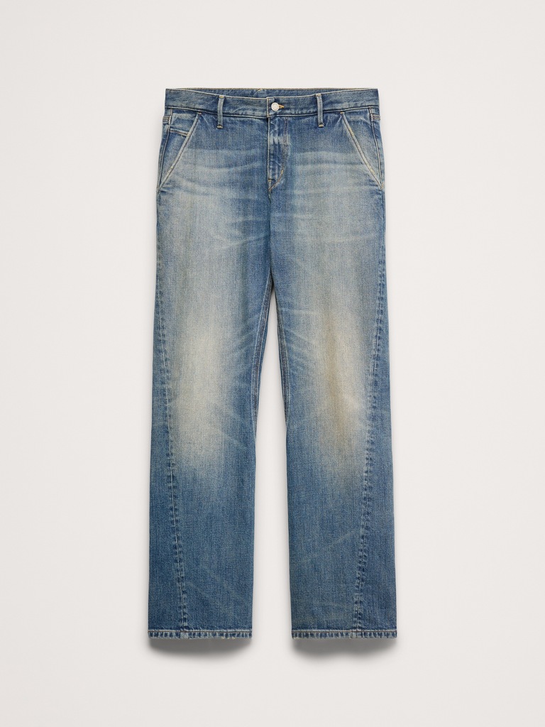 Straight Twisted Seam Jean