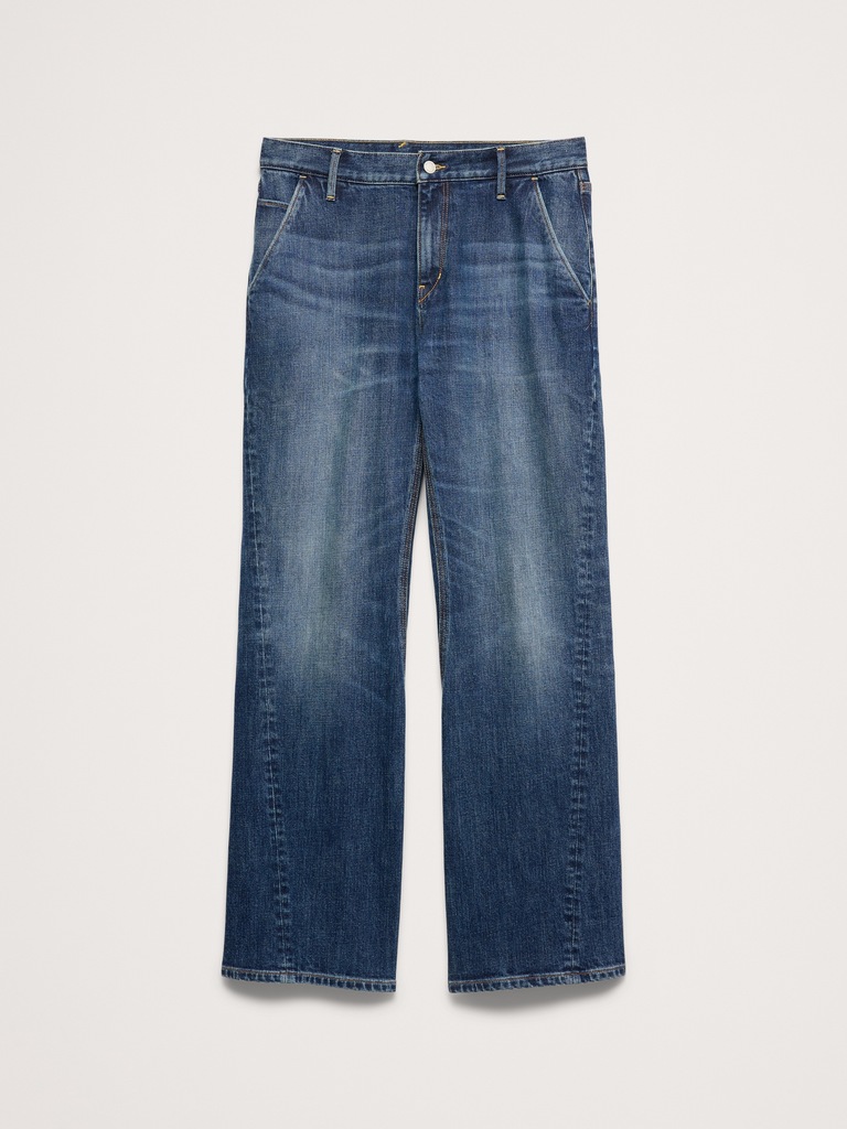 Straight Twisted Seam Jean