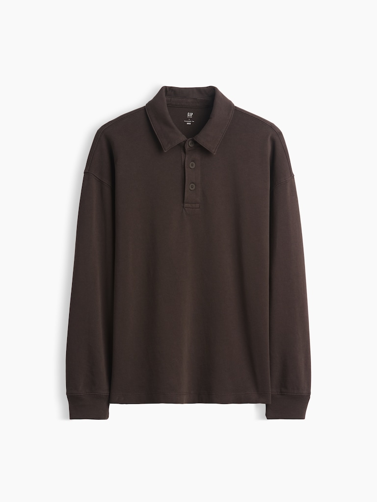 Kids Heavyweight Relaxed Polo Shirt