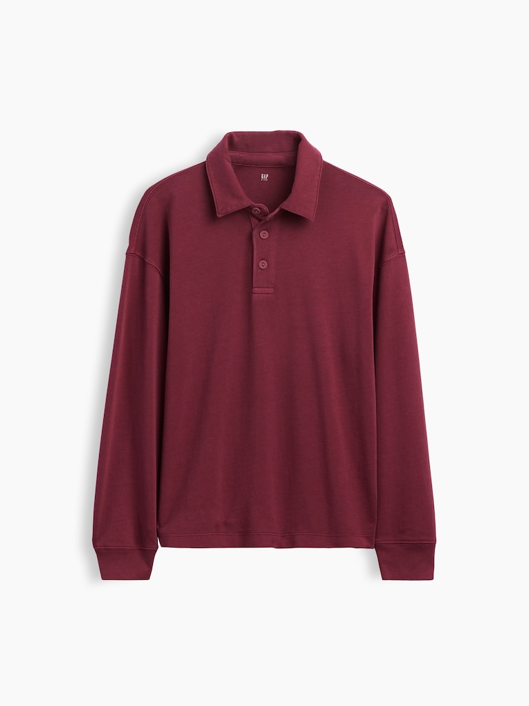 Kids Heavyweight Relaxed Polo Shirt