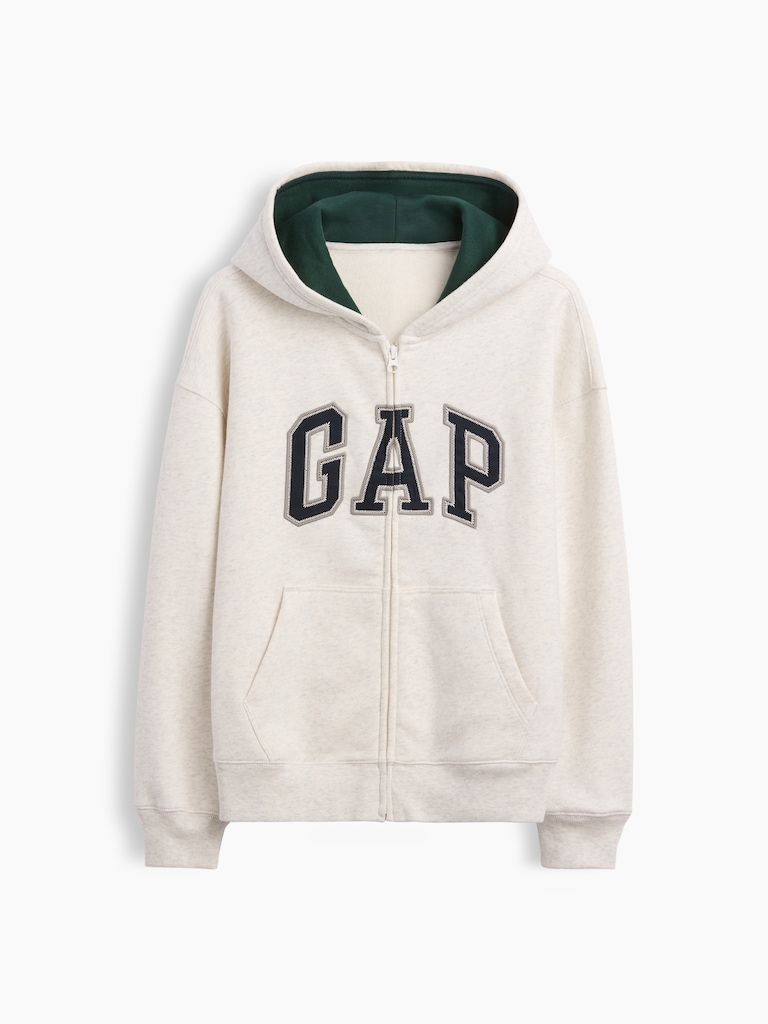 Kids VintageSoft Logo Zip Hoodie