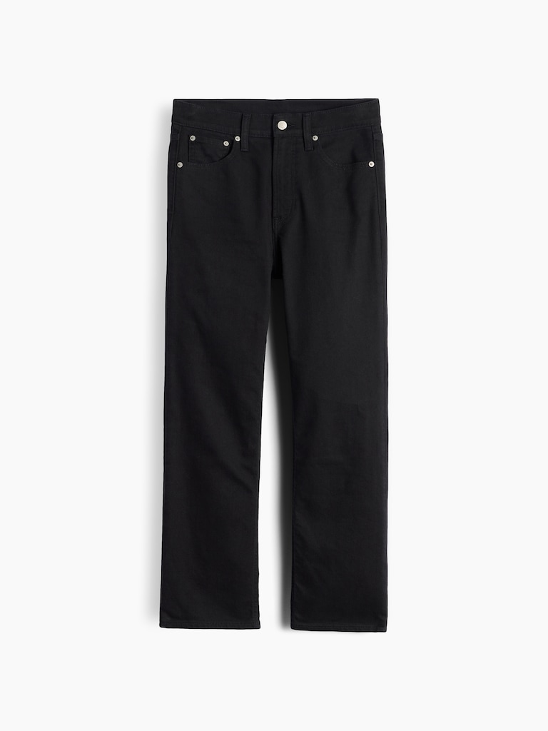High Rise ’90s Slim Straight Crop Jeans