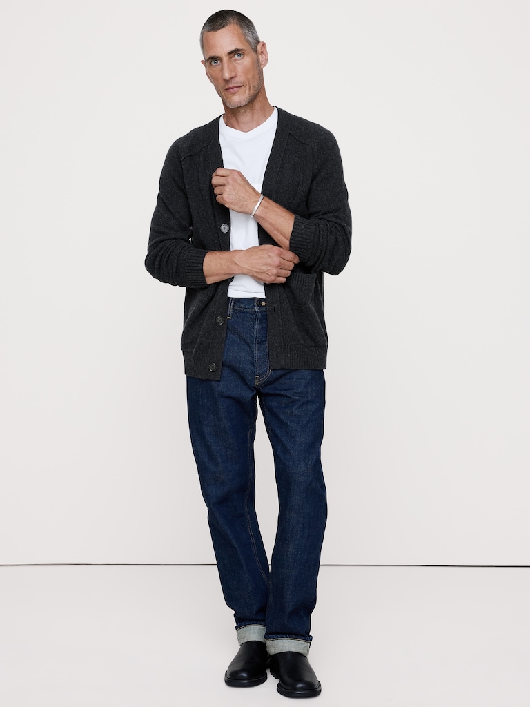 Cotton-Cashmere Cardigan
