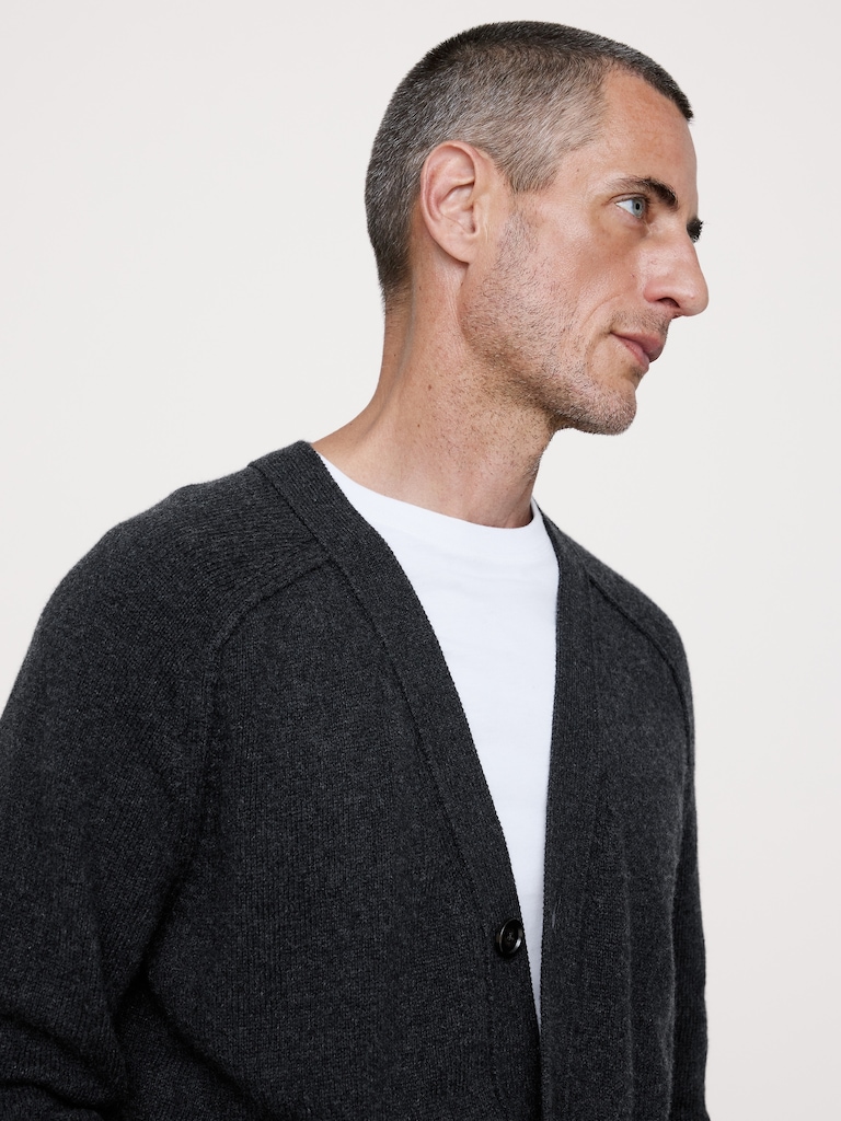 Cotton-Cashmere Cardigan