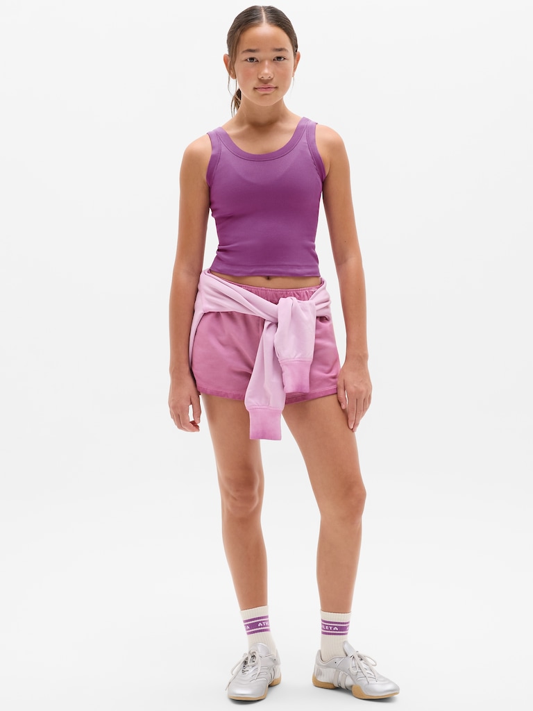 Athleta Girl Rise Above Rib Scoop Tank