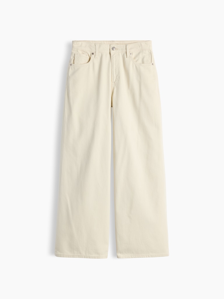 Curvy Mid Rise UltraSoft Baggy Jeans